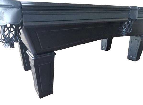 “MEADOW” 7FT & 8FT POOL TABLE (Black Finish)